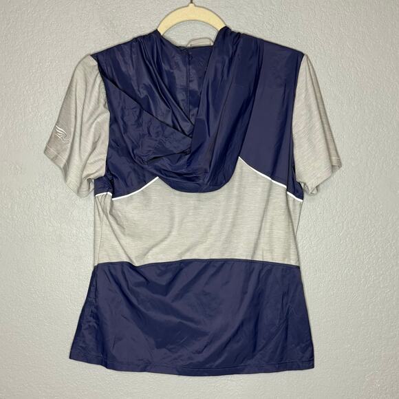 Annika S/S Hybrid Flex Full Zip Hooded Jacket Size Small - Picture 2 of 6